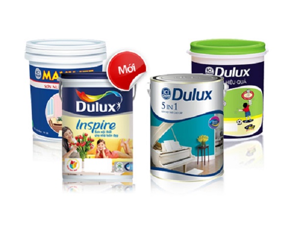 sơn Dulux thường xuyên được sử dụng trong sơn nhà 